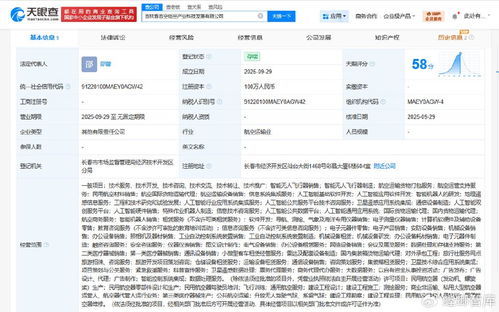吉林省吉空低空產業科技發展公司正式成立，聚焦信息系統集成服務